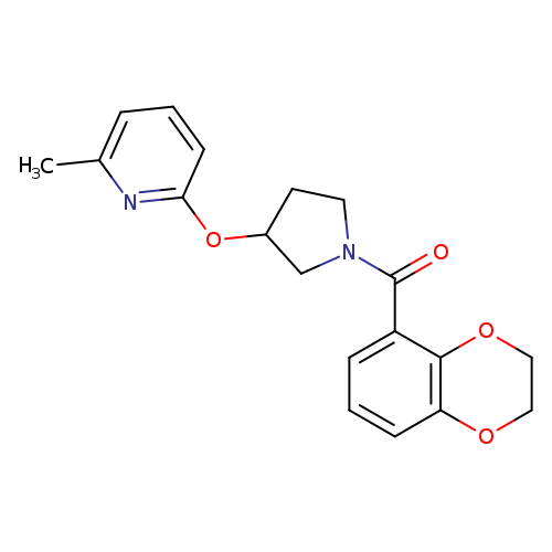 2-{[1-(2,3-dihydro-1,4-benzodioxine-5-carbonyl)pyrrolidin-3-yl]oxy}-6-methylpyridine