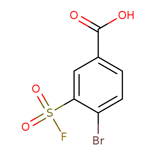 4-Bromo-3-(fluorosulfonyl)benzoic acid