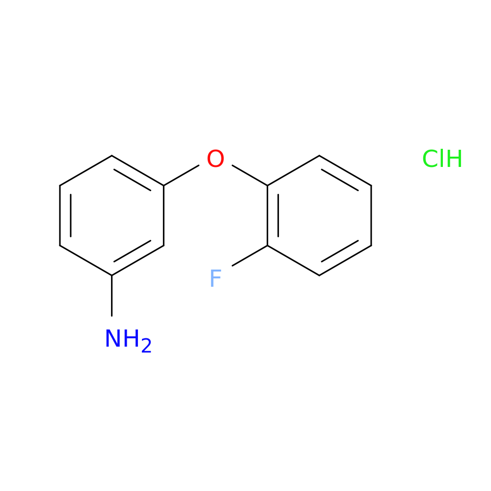 3-(2-fluorophenoxy)aniline hydrochloride