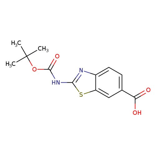 2-((tert-Butoxycarbonyl)amino)benzo[d]thiazole-6-carboxylic acid