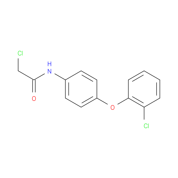 2-chloro-N-[4-(2-chlorophenoxy)phenyl]acetamide