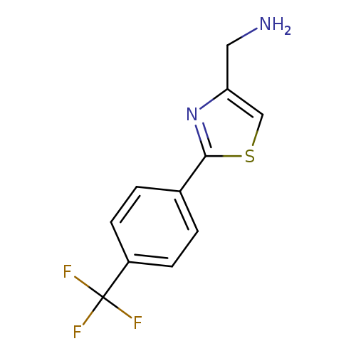 4-Thiazolemethanamine,2-[4-(trifluoromethyl)phenyl]-