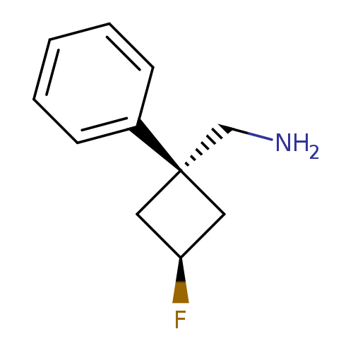 Rac[(1r,3r)-3-fluoro-1-phenylcyclobutyl]methanamine, cis
