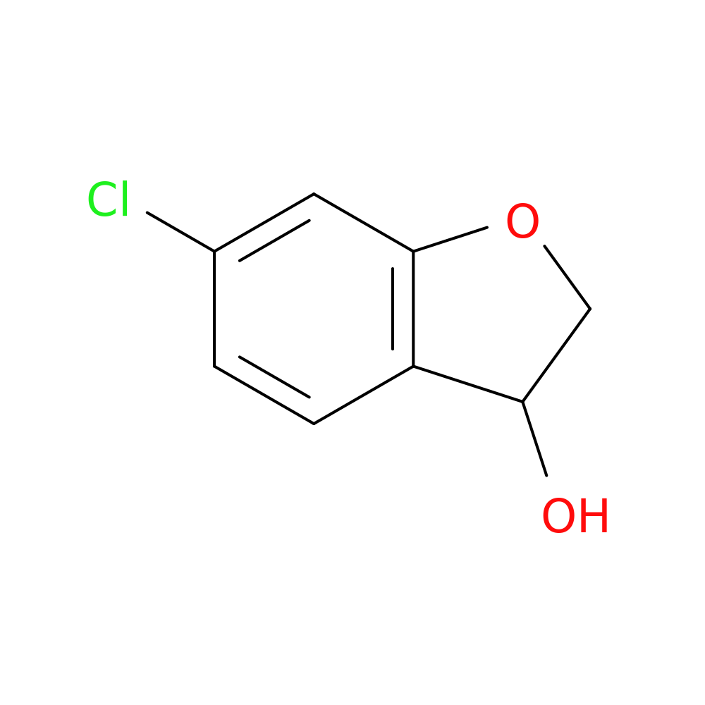 6-chloro-2,3-dihydro-1-benzofuran-3-ol