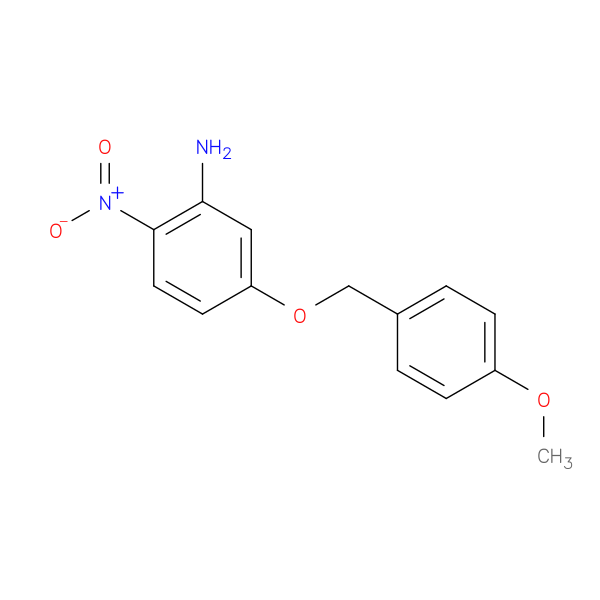 5-[(4-methoxyphenyl)methoxy]-2-nitro-aniline