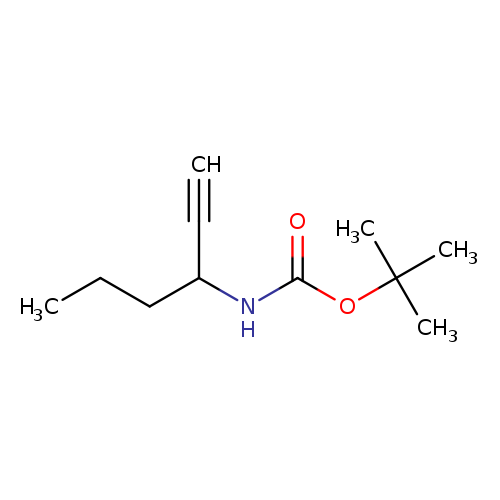 tert-butyl N-(hex-1-yn-3-yl)carbamate