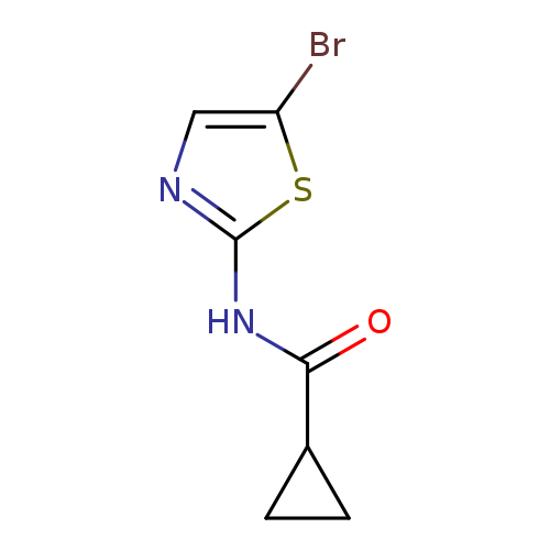 N-(5-Bromothiazol-2-yl)cyclopropanecarboxamide