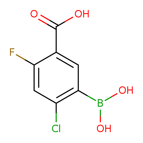 5-Borono-4-chloro-2-fluorobenzoic acid