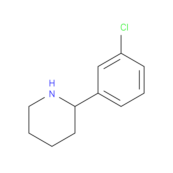 2-(3-Chlorophenyl)piperidine