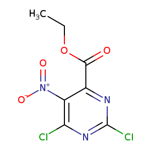Ethyl 2,6-dichloro-5-nitropyrimidine-4-carboxylate