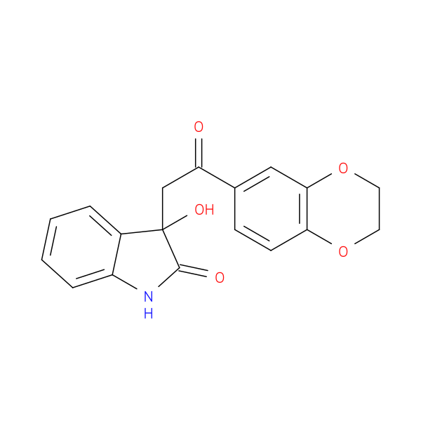 3-[2-(2,3-Dihydro-1,4-benzodioxin-6-yl)-2-oxoethyl]-3-hydroxy-1,3-dihydro-2h-indol-2-one