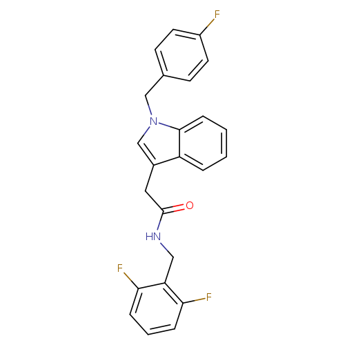N-[(2,6-difluorophenyl)methyl]-2-{1-[(4-fluorophenyl)methyl]-1H-indol-3-yl}acetamide