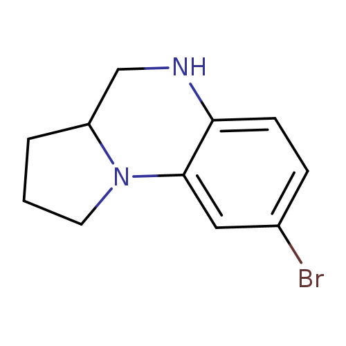 8-bromo-1,2,3,3a,4,5-hexahydropyrrolo[1,2-a]quinoxaline