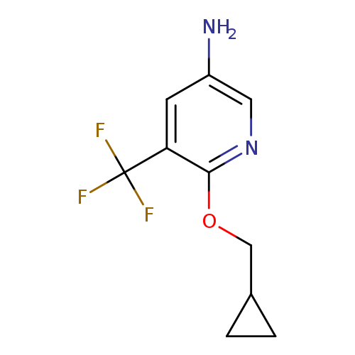 6-(Cyclopropylmethoxy)-5-(trifluoromethyl)pyridin-3-amine