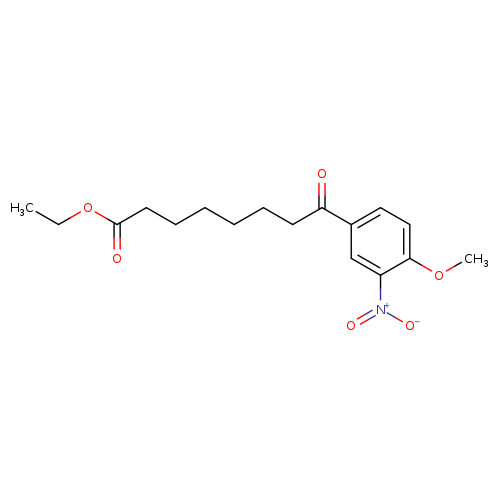 Ethyl 8-(4-methoxy-3-nitrophenyl)-8-oxooctanoate