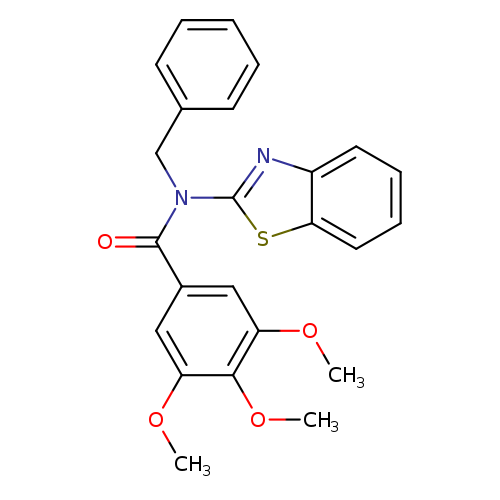 N-(1,3-benzothiazol-2-yl)-N-benzyl-3,4,5-trimethoxybenzamide