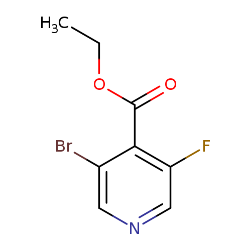 4-Pyridinecarboxylic acid, 3-bromo-5-fluoro-, ethyl ester