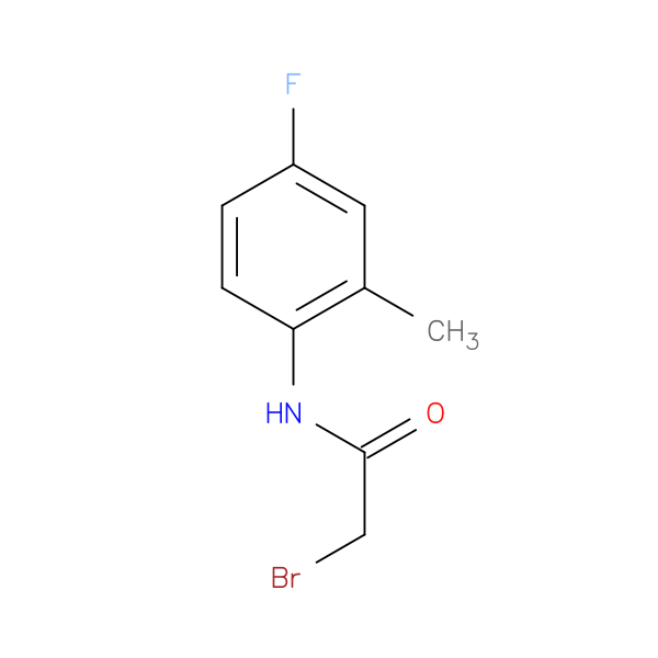 2-Bromo-N-(4-fluoro-2-methylphenyl)acetamide