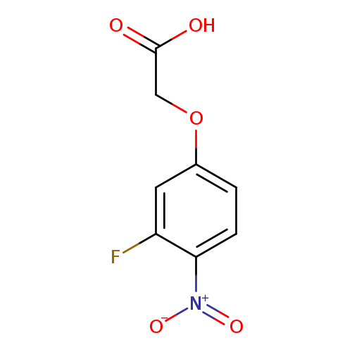 2-(3-fluoro-4-nitrophenoxy)acetic acid