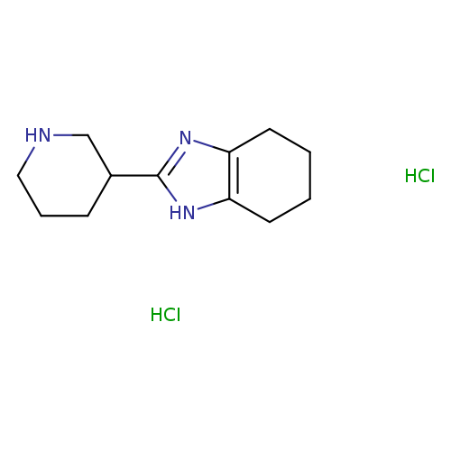 2-(piperidin-3-yl)-4,5,6,7-tetrahydro-1H-1,3-benzodiazole dihydrochloride