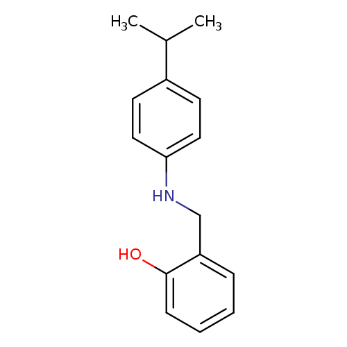 2-({[4-(propan-2-yl)phenyl]amino}methyl)phenol