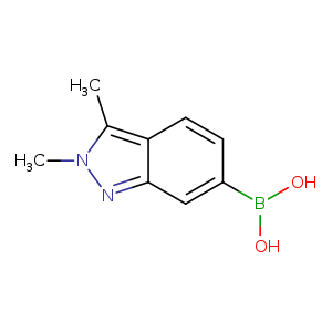 Boronic acid, B-(2,3-dimethyl-2H-indazol-6-yl)-