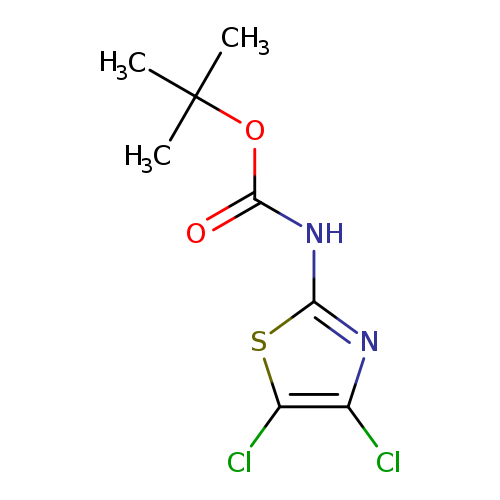 tert-butyl N-(dichloro-1,3-thiazol-2-yl)carbamate