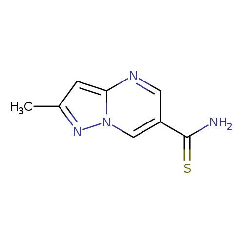 2-methylpyrazolo[1,5-a]pyrimidine-6-carbothioamide