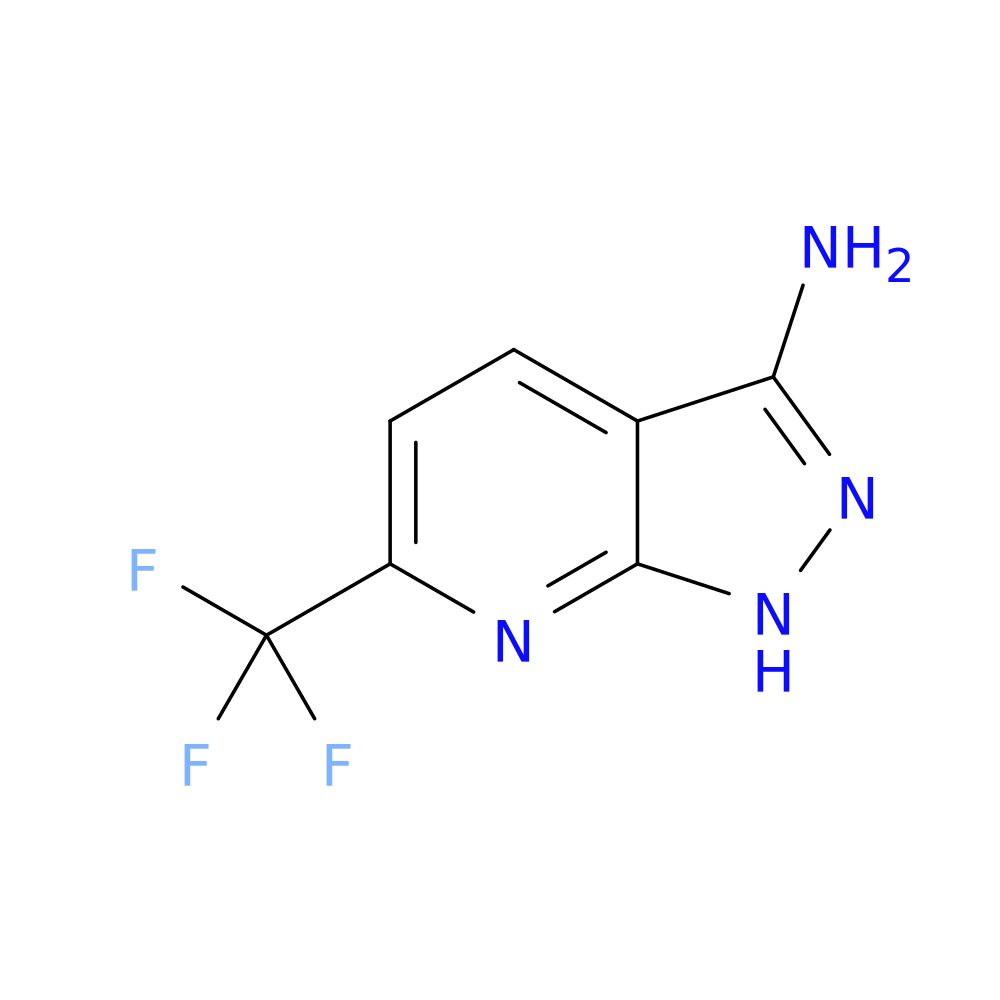 6-(trifluoromethyl)-1H-pyrazolo[3,4-b]pyridin-3-amine