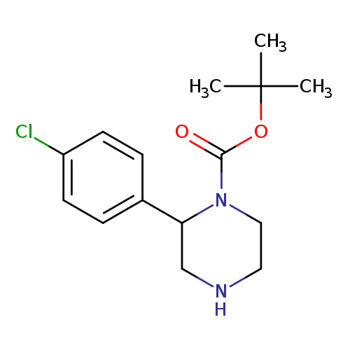 tert-Butyl 2-(4-chlorophenyl)piperazine-1-carboxylate