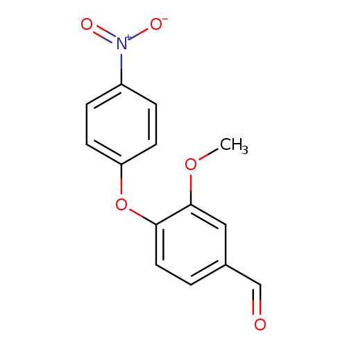 3-Methoxy-4-(4-nitrophenoxy)benzaldehyde
