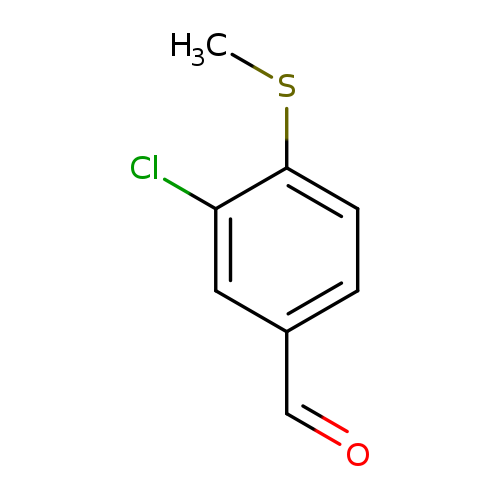 3-chloro-4-(methylsulfanyl)benzaldehyde