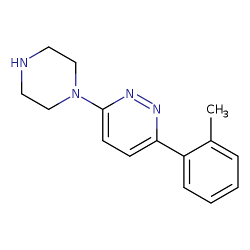3-(2-methylphenyl)-6-piperazin-1-ylpyridazine