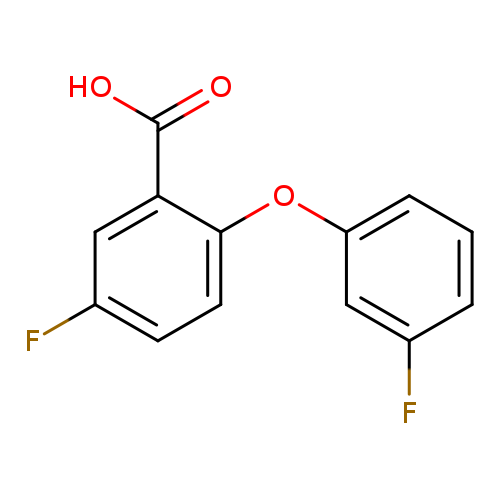 5-fluoro-2-(3-fluorophenoxy)benzoic acid