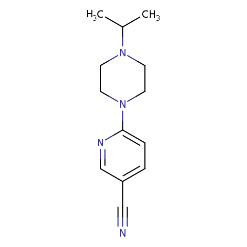 6-[4-(propan-2-yl)piperazin-1-yl]pyridine-3-carbonitrile
