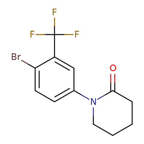 1-(4-Bromo-3-trifluoromethylphenyl)piperidin-2-one