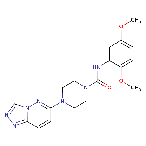 N-(2,5-dimethoxyphenyl)-4-{[1,2,4]triazolo[4,3-b]pyridazin-6-yl}piperazine-1-carboxamide