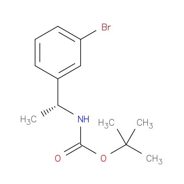 (R)-Tert-Butyl (1-(3-Bromophenyl)Ethyl)Carbamate