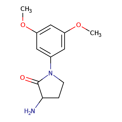 3-amino-1-(3,5-dimethoxyphenyl)pyrrolidin-2-one