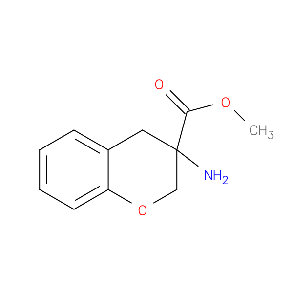 methyl 3-amino-3,4-dihydro-2H-1-benzopyran-3-carboxylate