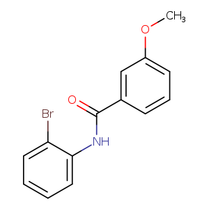 N-(2-bromophenyl)-3-methoxybenzamide