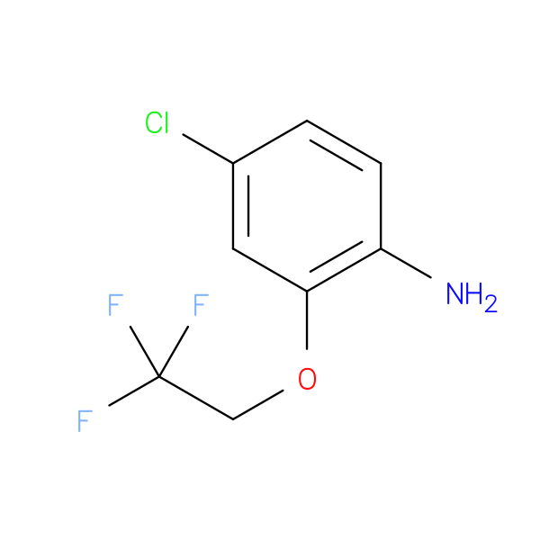 4-Chloro-2-(2,2,2-trifluoroethoxy)aniline