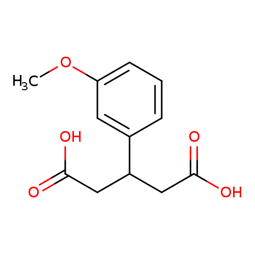 3-(3-Methoxyphenyl)pentanedioic acid