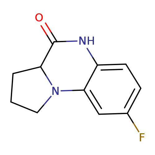 8-fluoro-1H,2H,3H,3aH,4H,5H-pyrrolo[1,2-a]quinoxalin-4-one
