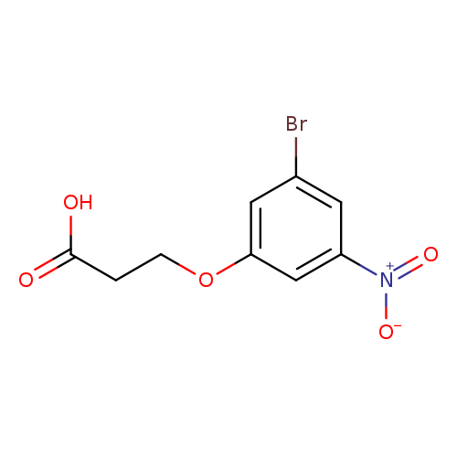 3-(3-bromo-5-nitrophenoxy)propanoicacid
