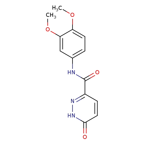N-(3,4-dimethoxyphenyl)-6-oxo-1,6-dihydropyridazine-3-carboxamide