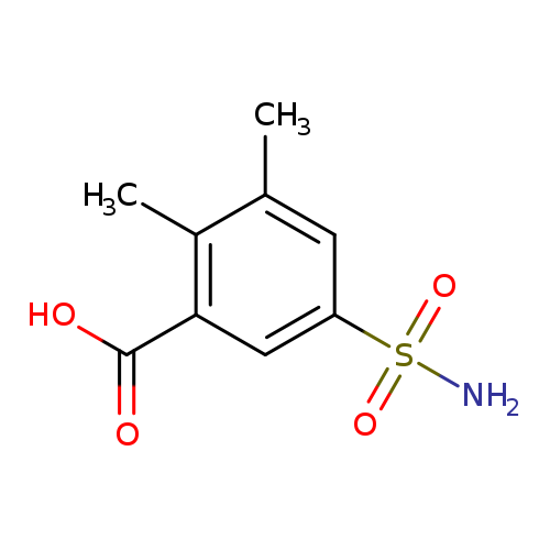 2,3-dimethyl-5-sulfamoylbenzoic acid
