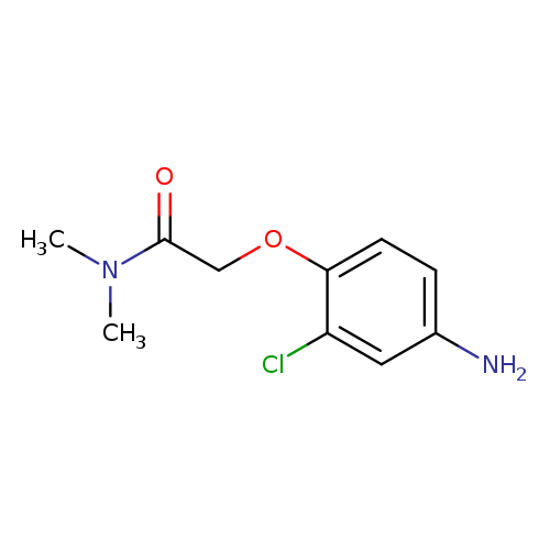 2-(4-amino-2-chlorophenoxy)-N,N-dimethylacetamide