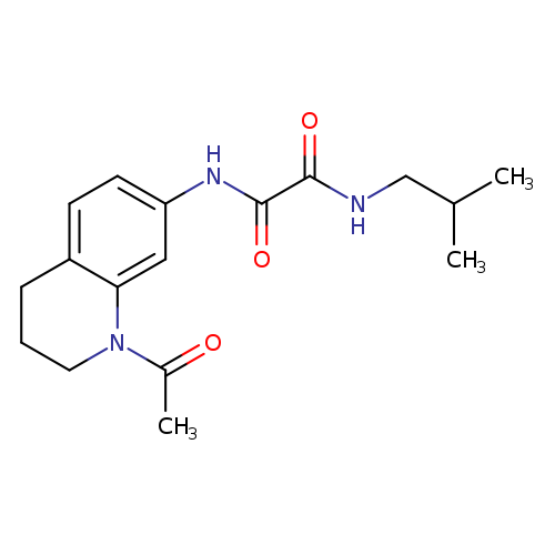N'-(1-acetyl-1,2,3,4-tetrahydroquinolin-7-yl)-N-(2-methylpropyl)ethanediamide