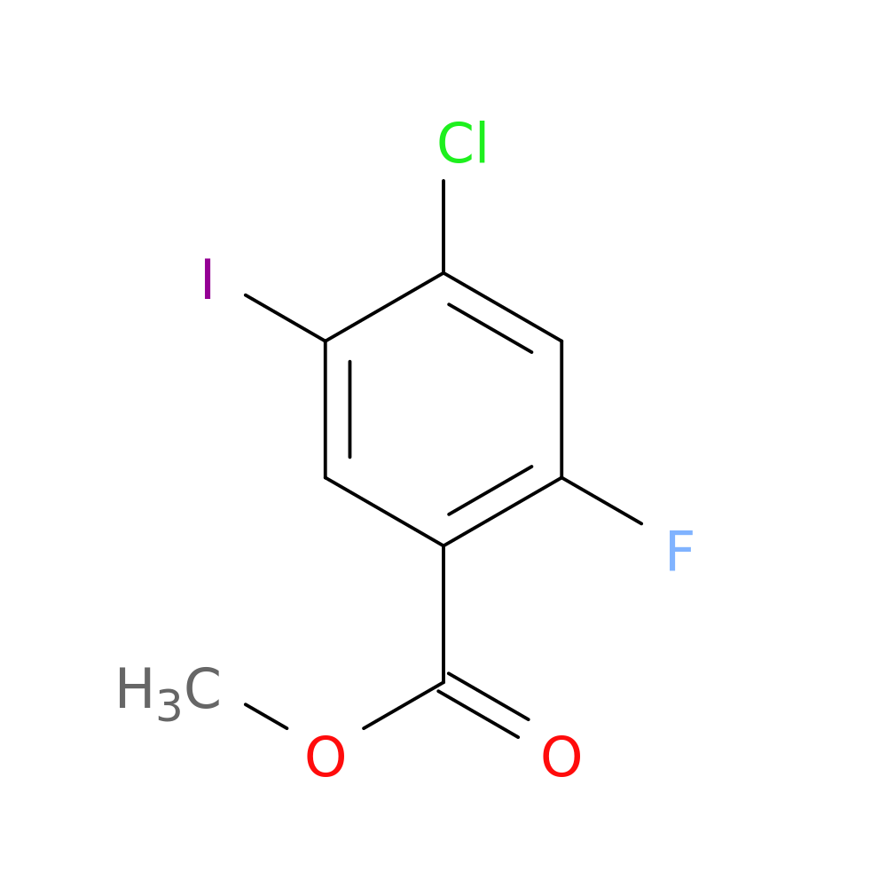 Methyl 4-chloro-2-fluoro-5-iodobenzoate